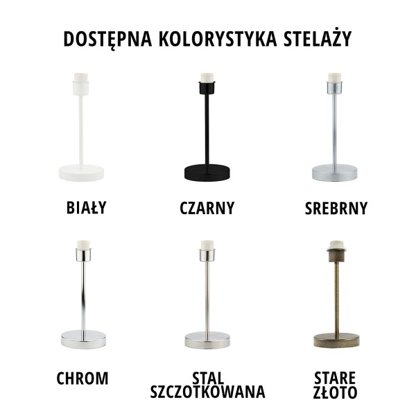 Nowoczesne oświetlenie do sypialni SIENA VELUR  Lysne