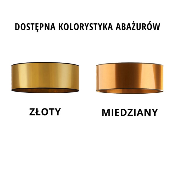 Lampa Czarno złota  stojąca JERSEY MIRROR  Lysne