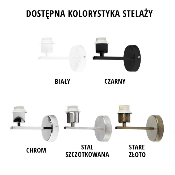 Kinkiet na ścianę MEDELIN  Lysne