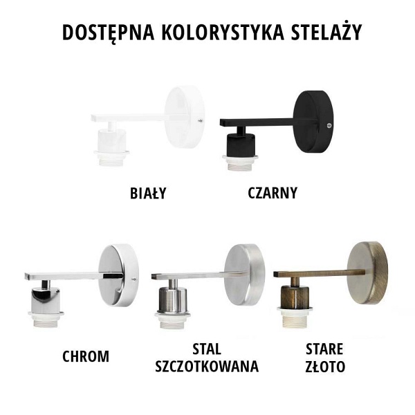 Kinkiet nad lustro PATNA GOLD  Lysne