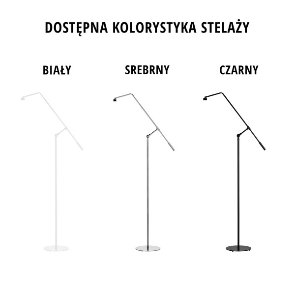 Designerskie oświetlenie z regulowanym ramieniem LIBERIA ECO  Lysne