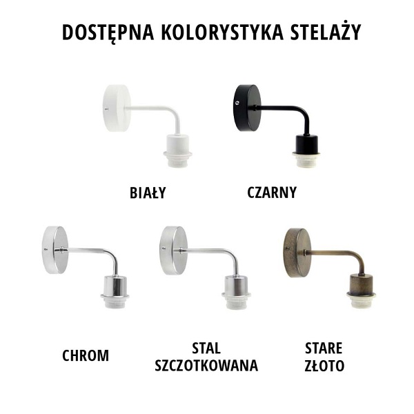 Kinkiet do pokoju dziewczynki CEDAR  Lysne