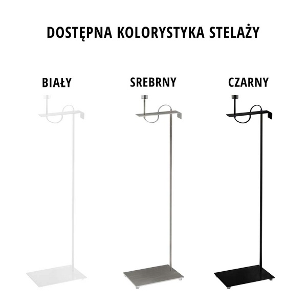 Lampa Nowoczesna  do salonu z włącznikiem nożnym KAMERUN  Lysne