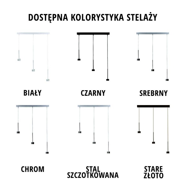 Lampa Geometryczna  wisząca MICHIGAN  Lysne