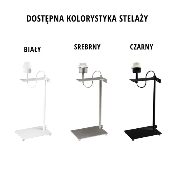 Lampka na stolik do pokoju ALASKA GOLD  Lysne