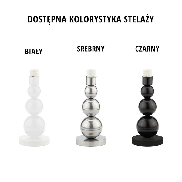 Lampka Fornirowa  stołowa do salonu HONOLULU ECO  Lysne