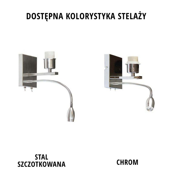 Designerskie oświetlenie nad lustro BOSTON VELUR  Lysne