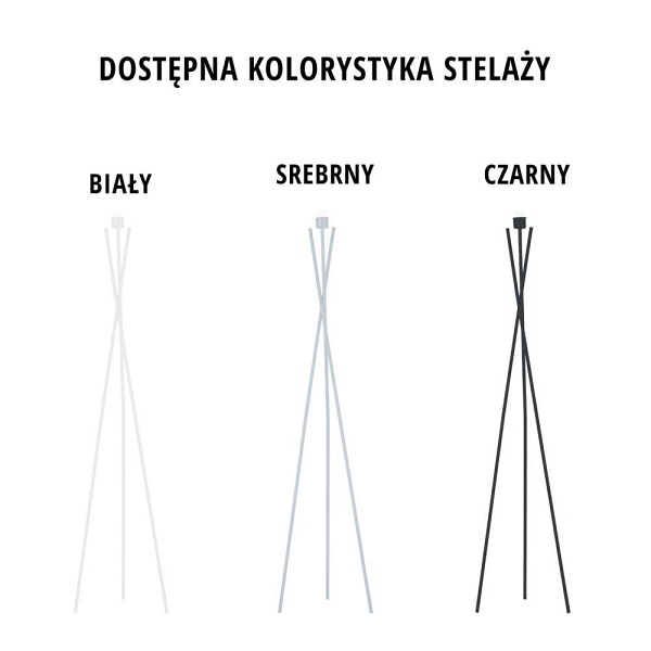 Lampa stojąca do sypialni DAKAR GOLD  Lysne