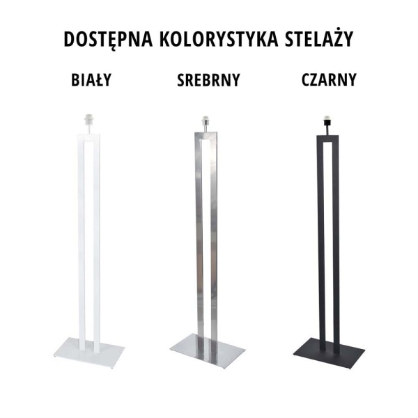 Nowoczesne oświetlenie podłogowe do sypialni KALIFORNIA VELUR  Lysne