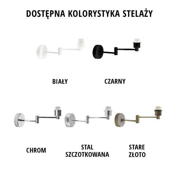 Kinkiet w stylu rustykalnym BRAGE ECO  Lysne