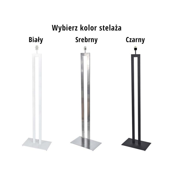 Lampa podłogowa do sypialni TORONTO GOLD  Lysne