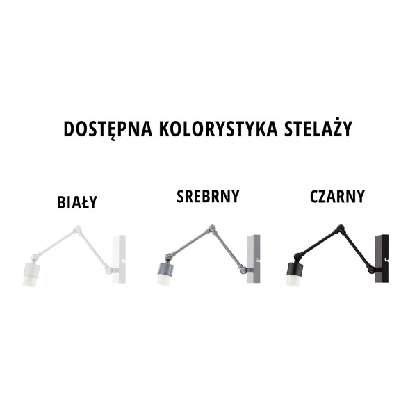 Lampa ścienna do sypialni AMARILLO GOLD  Lysne