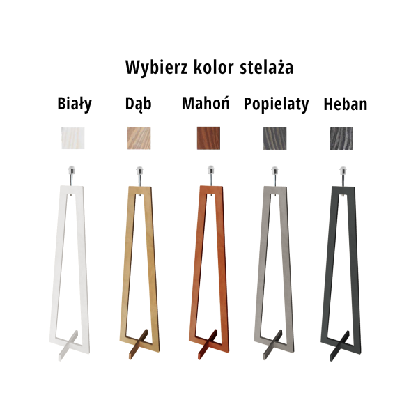 Lampa stojąca do salonu JAWA  Lysne