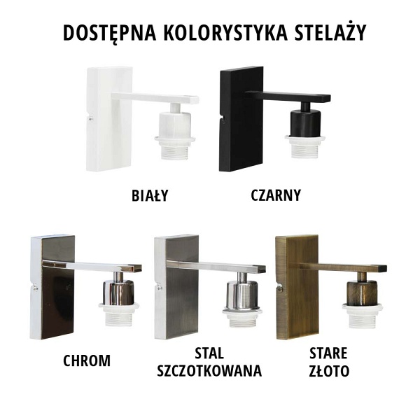 Oprawa ścienna do jadalni SPLIT GOLD  Lysne