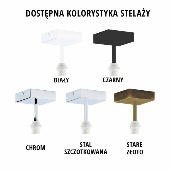 Plafon przysufitowy TACOMA GOLD  Lysne