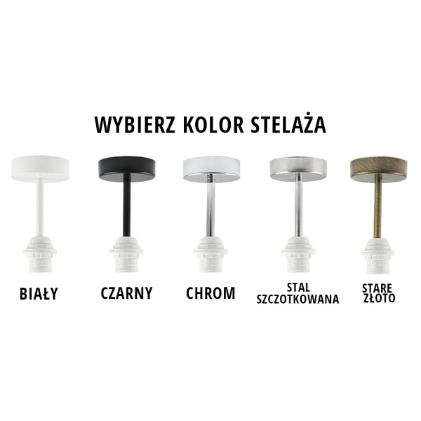 Żyrandol GRENADA  fi - 80 cm - kolor ecru  Lysne