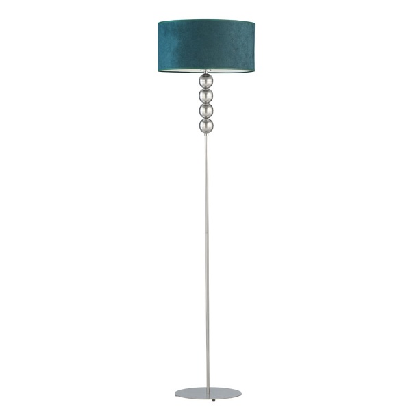 Lampa Stylowa  stojąca do pokoju BERMUDY VELUR  Lysne