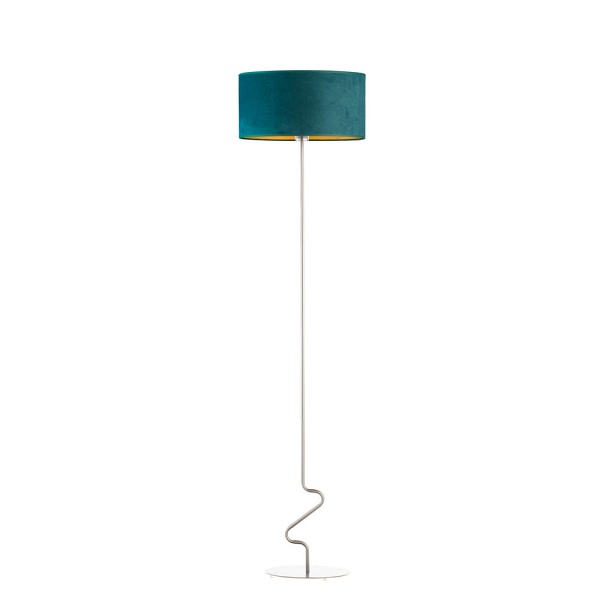 Lampa Nowoczesna  stojąca do salonu TESALLIA VELUR  Lysne