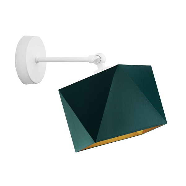 Nowoczesna oprawa ścienna w białym kolorze ULSAN GOLD  Lysne