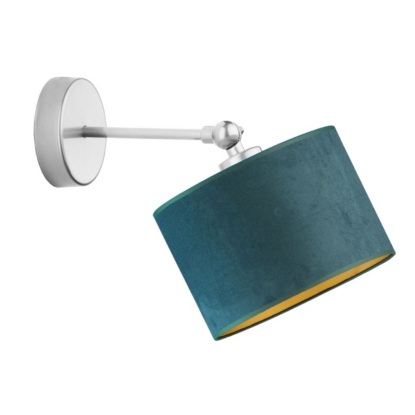 Oświetlenie ścienne ze złotym wnętrzem TETE VELUR  Lysne