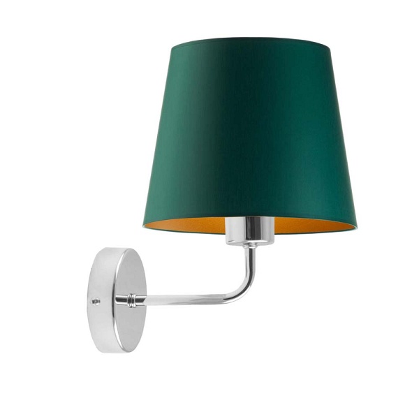 Nowoczesna oprawa ścienna do sypialni RIMINI GOLD  Lysne