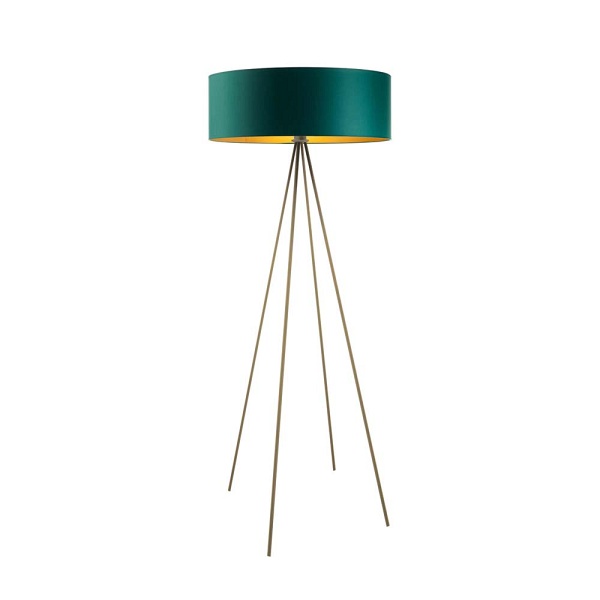 Lampa podłogowa do czytania IBIZA GOLD  Lysne