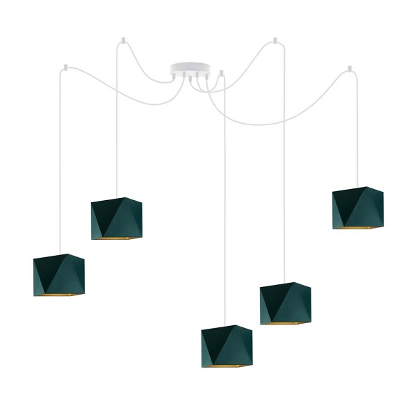 Lampa Wisząca  pająk KANO D5 GOLD  Lysne