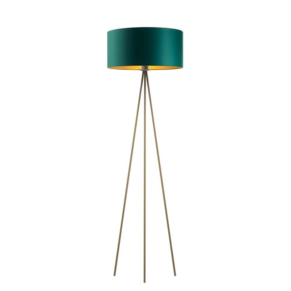 Lampa stojąca do salonu SEWILLA GOLD  Lysne