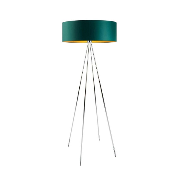 Lampa podłogowa do czytania IBIZA GOLD  Lysne