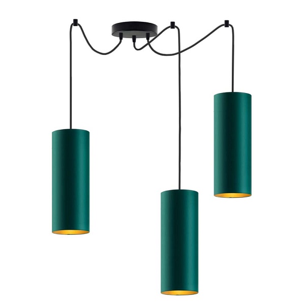 Lampa wisząca z regulacją VIZELA T3 GOLD  Lysne