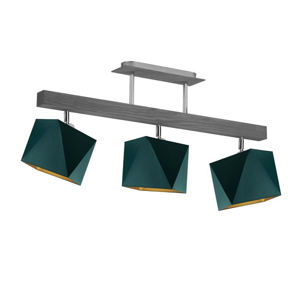 Plafon Nowoczesny  sufitowy MIRAMAR GOLD  Lysne