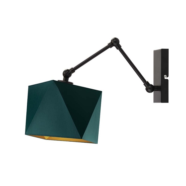 Lampa ścienna na wysięgniku AMARILLO GOLD  Lysne