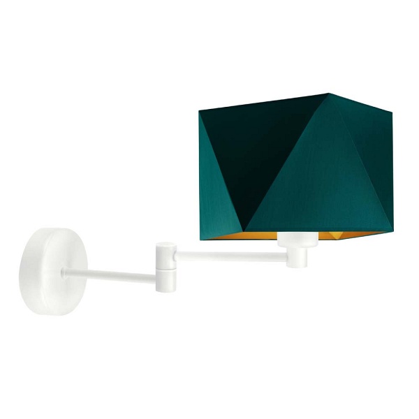 Lampa ścienna na wysięgniku HANOI GOLD  Lysne