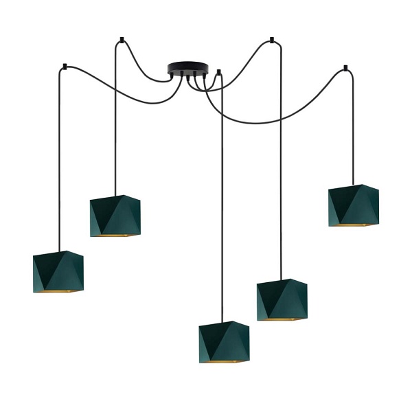 Lampa wisząca z regulacją KANO D5 GOLD  Lysne