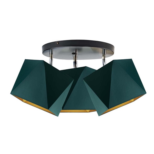 Lampa Nowoczesna  sufitowa MINORKA GOLD  Lysne