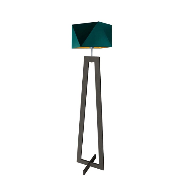 Lampa stojąca do salonu BAKU GOLD  Lysne