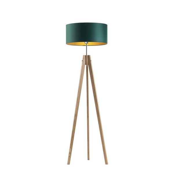 Lampa Nowoczesna  stojąca HAITI GOLD  Lysne