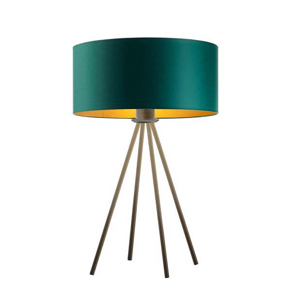 Lampka na stolik do salonu SIERRA GOLD  Lysne