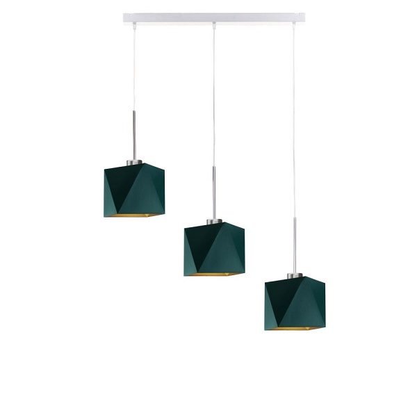 Lampa wisząca nad wyspę kuchenną MICHIGAN GOLD  Lysne