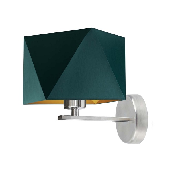 Lampa ścienna z włącznikiem ORLANDO GOLD  Lysne