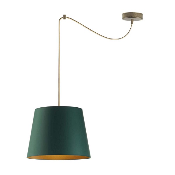 Lampa wisząca z regulowaną długością przewodu TIMARY GOLD  Lysne