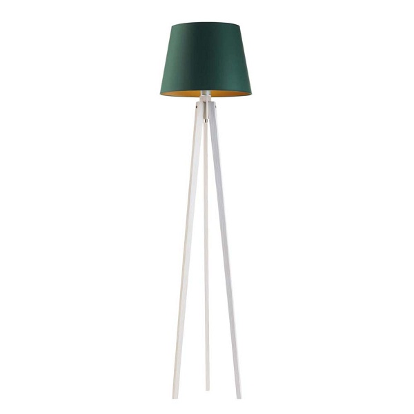 Lampa podłogowa trójnóg CURACAO GOLD  Lysne