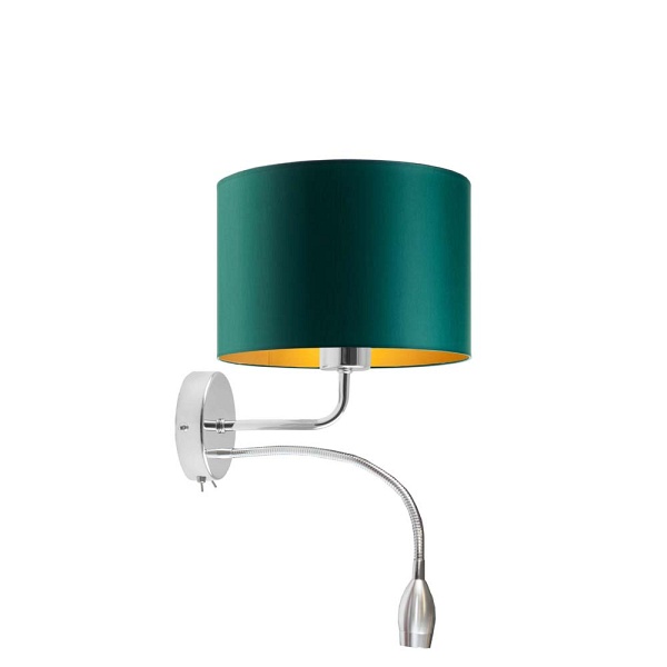 Kinkiet do pokoju na ścianę CAPRI GOLD  Lysne