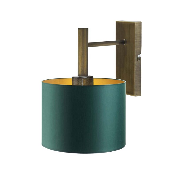 Kinkiet do sypialni nad łóżko AKRA GOLD  Lysne