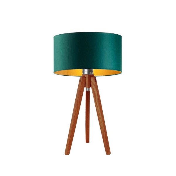 Lampa stołowa do salonu SABA GOLD  Lysne