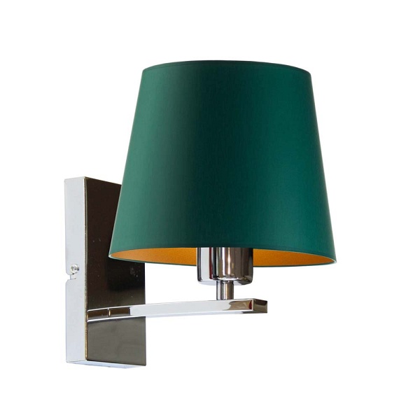 Lampa Chromowana  ścienna HVAR GOLD  Lysne