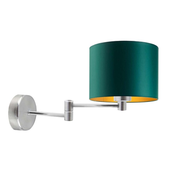 Kinkiet z przegubem BRAGE GOLD  Lysne