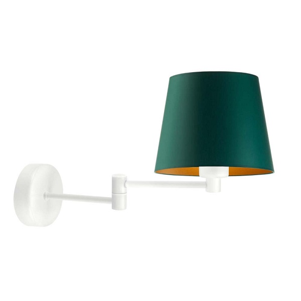 Lampa Nowoczesna  ścienna do sypialni LUGO GOLD  Lysne