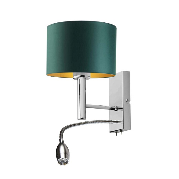 Kinkiet na ścianę do biura FLORYDA GOLD  Lysne