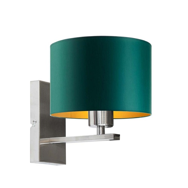 Kinkiet do pokoju na ścianę ELVORA GOLD  Lysne